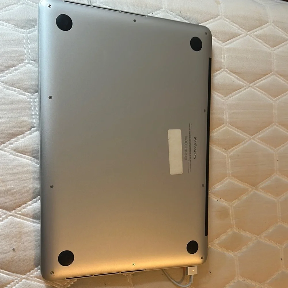 Silver MacBook Pro